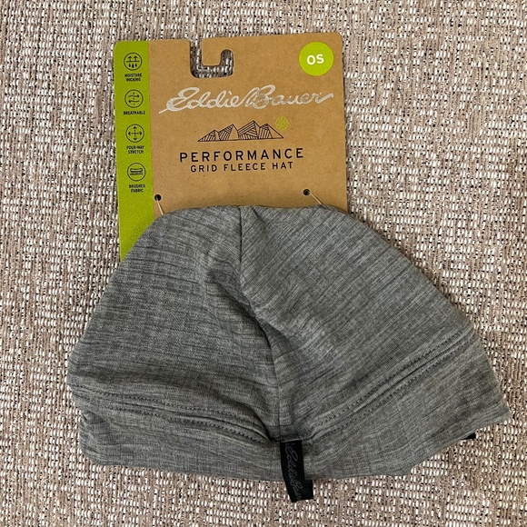 Eddie Bauer performance grid fleece hat - Picture 1 of 2